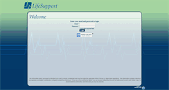 Desktop Screenshot of doctorportal.lifesupportinc.com